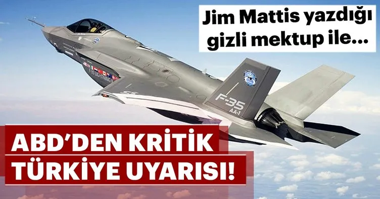 Mattis’den kritik Türkiye uyarısı!