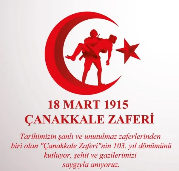 Çanakkale Zaferi ile ilgili mesajları ve sözleri! 18 Mart 2018 Reismli Çanakkale Zaferi kutlama mesajları