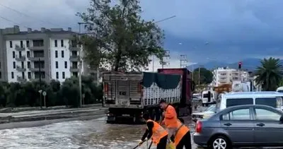 Muğla etkili yağışa teslim 