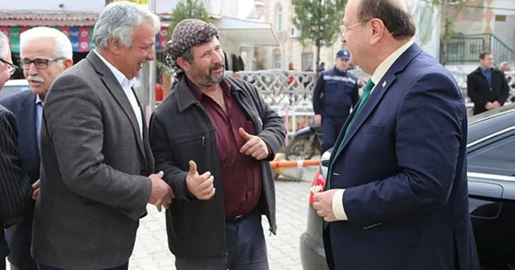 Başkan Özakcan’dan Eğrikavak Mahallesi’ne ziyaret
