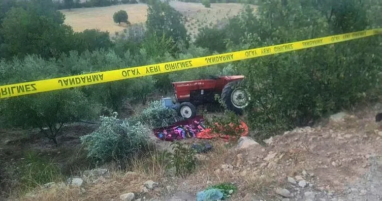 Karaman’da traktör faciası: Karı koca öldü, torunları yaralandı