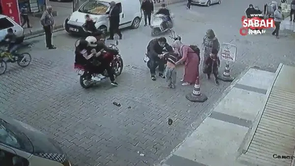Şanlıurfa'da dehşete düşüren görüntü... Çocuğa şiddet kamerada | Video