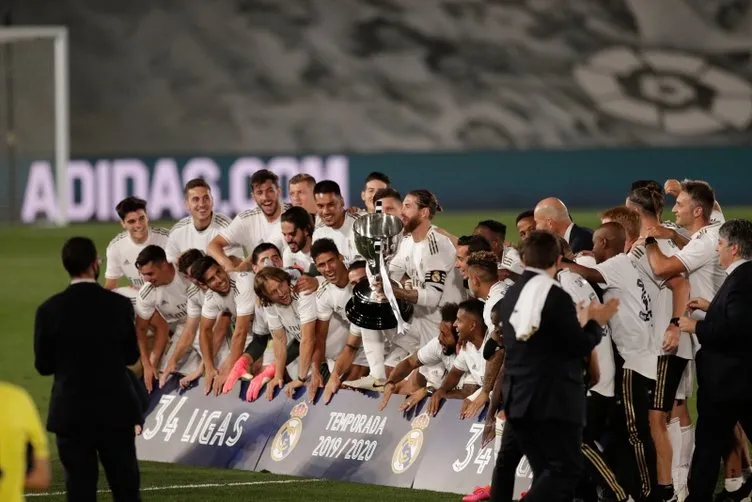 La Liga’da şampiyon Real Madrid