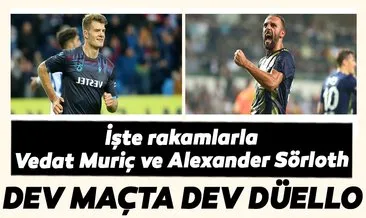 Trabzonspor - Fenerbahçe maçında dev düello: Vedat Muriç - Alexander Sörloth
