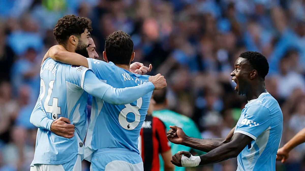Manchester City, Bournemouth’u 90+2’de yıktı!