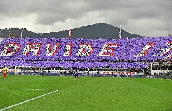 Fiorentina'dan Davide Astori'ye veda