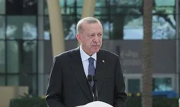 Başkan Erdoğan’dan Dubai EXPO’da önemli açıklamalar