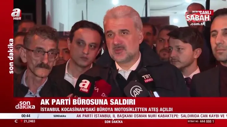 SON DAKİKA | AK Parti'nin Bahçelievler'deki bürolarına silahlı saldırı! Önceli Kocasinan ardından Kuleli hedef alındı | Video