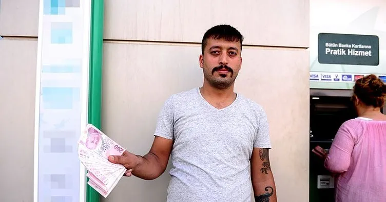 ATM’de bulduğu parayı sahibine teslim eden taksici konuştu