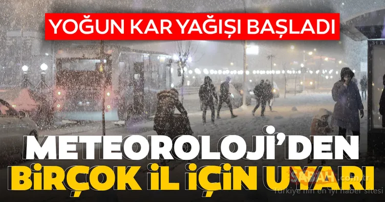 تحذير من تساقط الثلوج في هذه الولايات التركية 1 Son dakika haberi: Birçok il için kar yağışı uyarısı! 19 Ocak Salı Meteoroloji hava durumu tahminleri