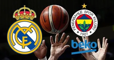 Real Madrid Fenerbahçe Beko maçı CANLI İZLE: Real Madrid Fenerbahçe Beko maçı canlı yayın izle kanalı ve saati