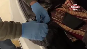 Durdurulan şüpheli araçtan kokain ve skunk çıktı | Video