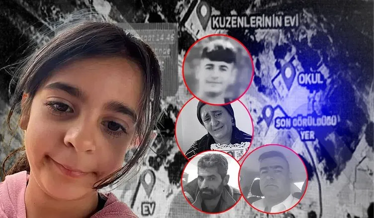 SON DAKİKA: Narin Güran cinayetinde HTS kayıtlarının dakika dakika şeması yayınlandı!