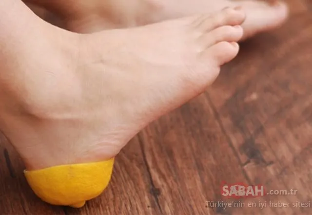 Limonu topuğunuza koyduğunuzda vücudunuzda bakın neler değişiyor!