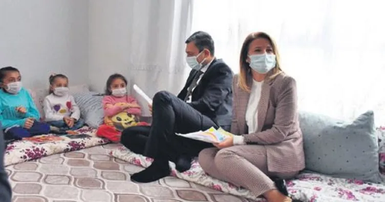 Cam kemik hastası kardeşlere eğitim