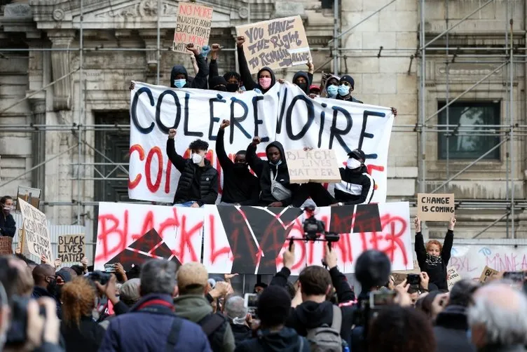 Brüksel’deki ırkçılık karşıtı gösterinin ardından lüks mağazalar yağmalandı