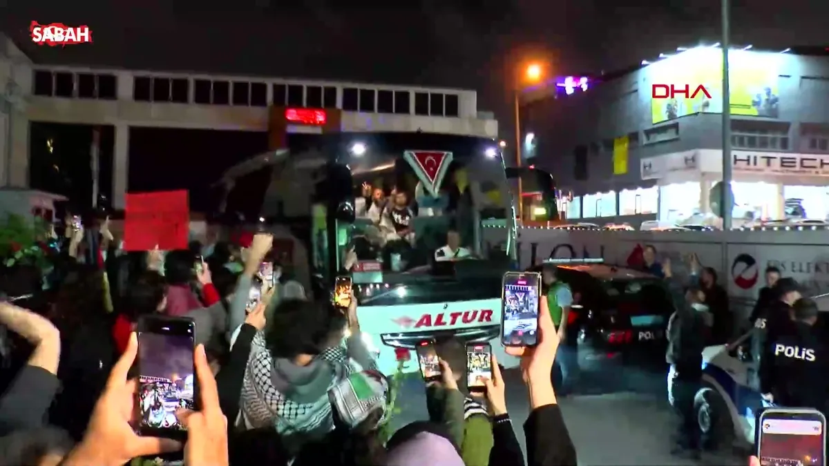 Küresel Sumud Filosu’nda saldırıya uğrayan aktivistlerden 9’u daha taburcu edildi videosunu izle Küresel Sumud Filosu’nda saldırıya uğrayan aktivistlerden 9’u daha taburcu edildi videosunu izle