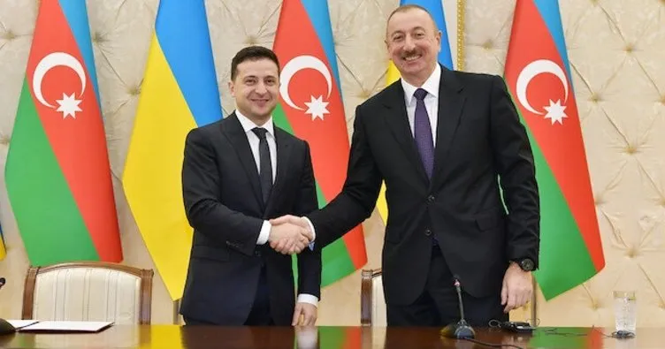 Ukrayna Devlet Başkanı Zelenskiy ve Azerbaycan Cumhurbaşkanı İlham Aliyev telefonda görüştü