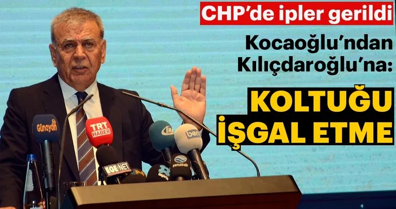 Aziz Kocaoğlu’ndan Kılıçdaroğlu’na koltuk göndermesi: Koltuğu işgal etme