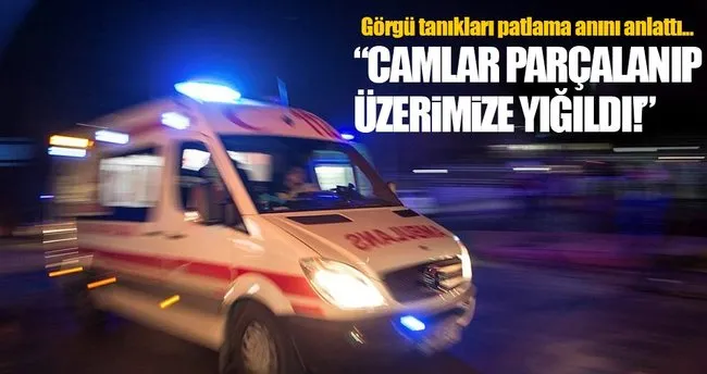 İstanbul’daki bombalı saldırıda görgü tanıkları o anları anlattı