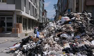 İzmir'de çöpe boğulan esnafa şok! #izmir