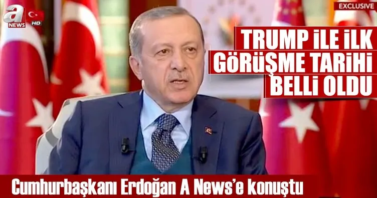 Cumhurbaşkanı Erdoğan, 16-17 Mayıs’ta Trump ile görüşecek