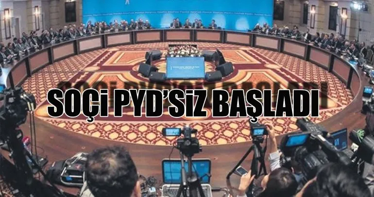 Soçi PYD’siz başladı