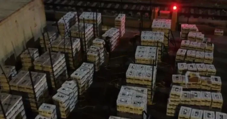 Mersin limanında muz konteynerlerinden 610 kilo kokain çıktı