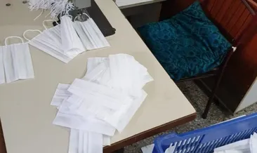 Onbinlerce kaçak maske ele geçirildi