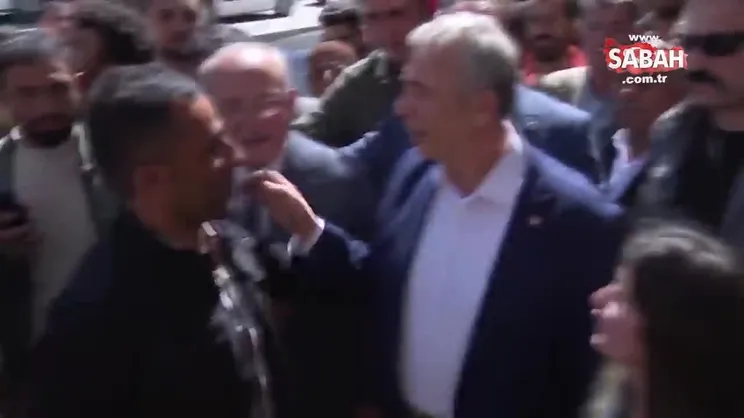 Mansur Yavaş 'Selahattin Demirtaş’ı istiyoruz' diyen HDP'li vatandaşa böyle destek verdi! | Video