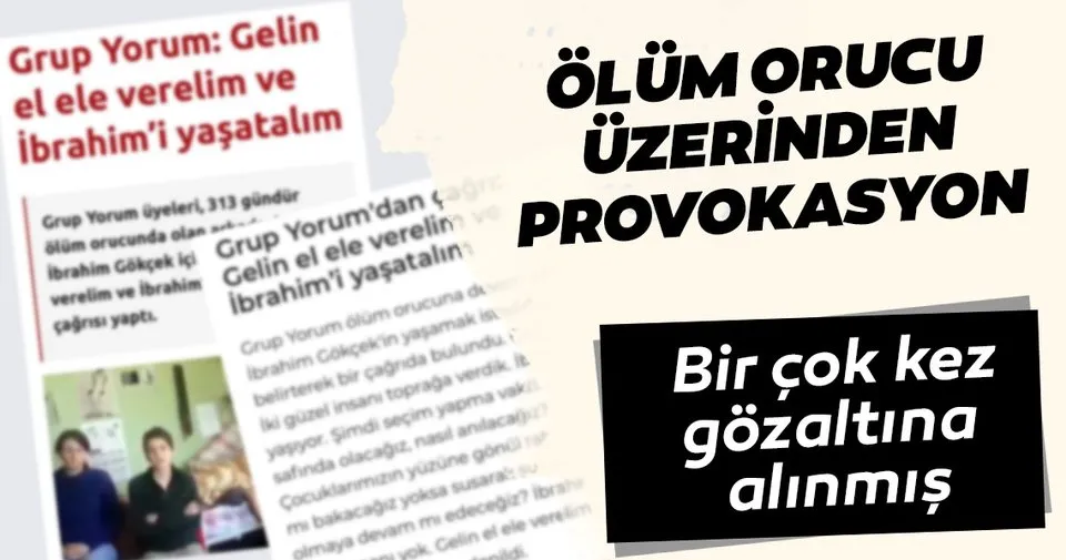 Olum Orucu Uzerinden Provokasyon Son Dakika Haberler