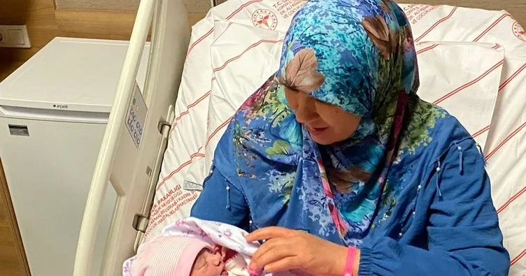 Konya’da yılın ilk bebeği Sümeyye Nur oldu
