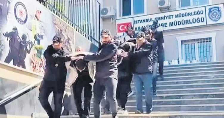 Haraç çetesi yakalandı
