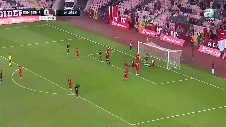 GOL | Eskişehirspor 0-2 Muğlaspor