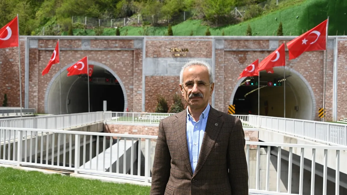 Karadeniz’in sembolü Zigana Tüneli 3 yaşında Karadeniz’in sembolü Zigana Tüneli 3 yaşında
