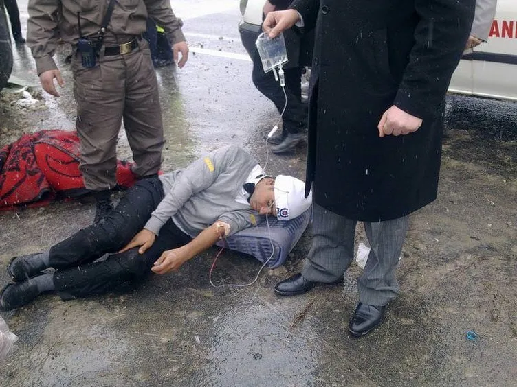 Ankara’da otobüs kazası