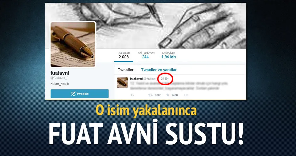 Gültekin Avcı tutuklandı, Fuat Avni’nin sesi kesildi