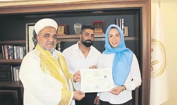 Ukraynalı Antonina Müslüman oldu