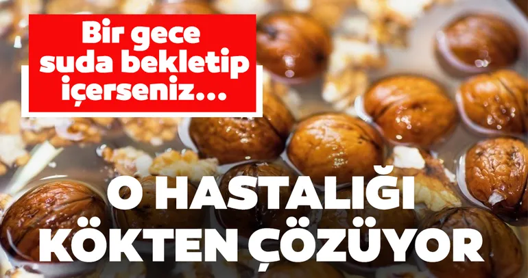 Cevizi bir gece suda bekletip içerseniz faydasına inanamayacaksınız!