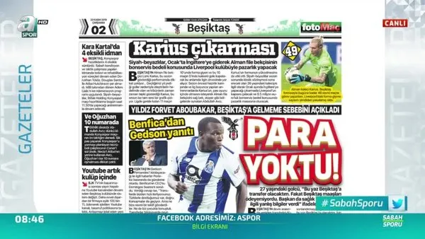 Aboubakar: ''Fikret Orman yüzünden Beşiktaş'a gitmedim!''