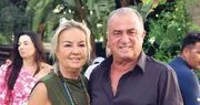 Meslektaşları sahada, Fatih Terim sahilde! Eşi Fulya Hanım ile tatilin keyfini çıkarıyor