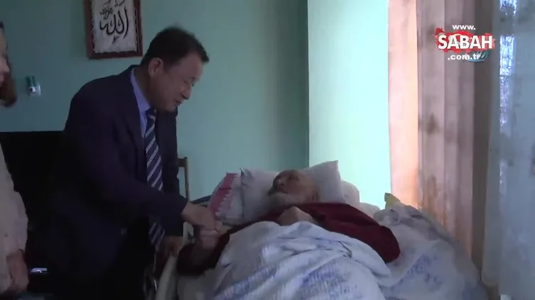 Güney Kore heyetinden Kore gazisine vefa ziyareti