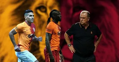 Galatasaray’ın forvetleri Falcao ve Mbaye Diagne’den Fatih Terim’e mesaj!