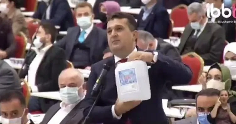 İBB Başkanı dezenfektanı fahiş fiyata satın aldı