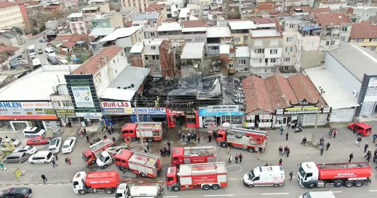 Bursa’da yangın paniği
