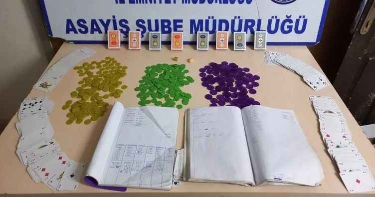 Kayseri’de kumar operasyonu