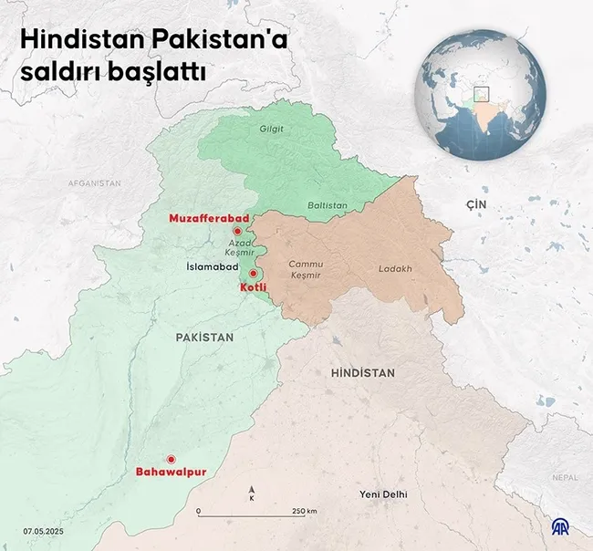 SON DAKİKA | Hindistan Pakistan'a balistik füzelerle saldırdı