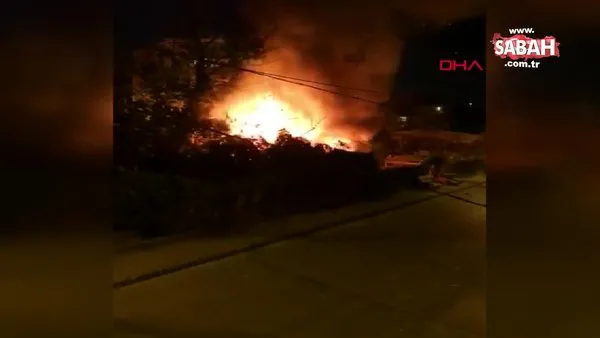 Son dakika haberi | İstanbul  Başakşehir'de gecekondu yangını! 6 kişi ölümden döndü | Video