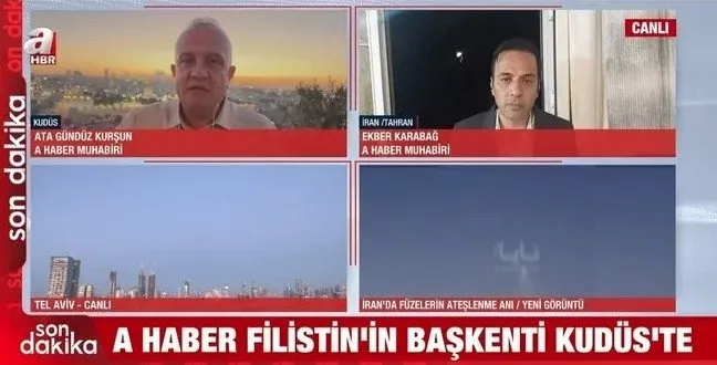 AHaber dünyaya Kudüs dersi verdi: Ata Gündüz Kurşun’dan canlı yayında tarihe geçen o sözler!