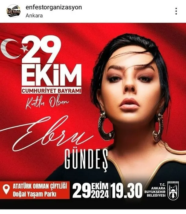 Ebru Gündeş konserinin faturası sonradan düzenlenmiş! Mansur Yavaş’ın irsaliye oyununu Osman Gökçek ortaya çıkardı: Yaptığı resmen sahtekarlıktır!